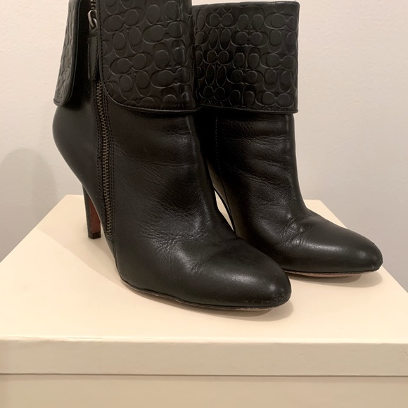 COACH Booties with Box - Picture 2 of 8